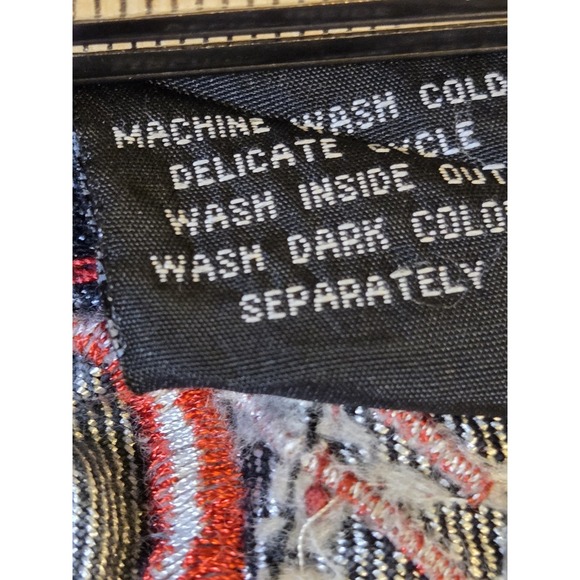 Black Carpet Mens Jeans 36×34 Black With Decorated Pockets Authentic Quality Y2K - Picture 11 of 15